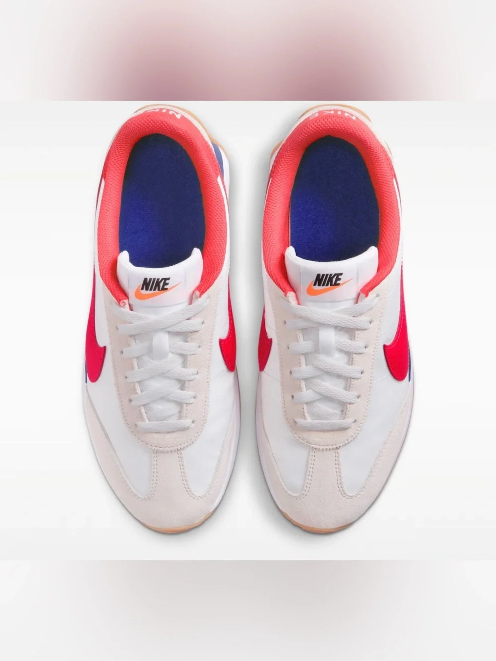 Nike Pacific Women's Shoes Retro Runner in White, Red & Blue